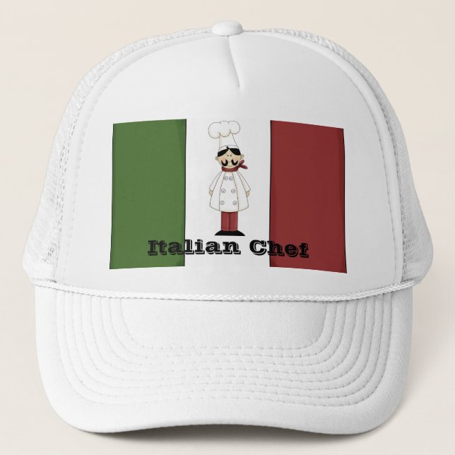 Boné Chef Italiano #6 Hat (Frente)