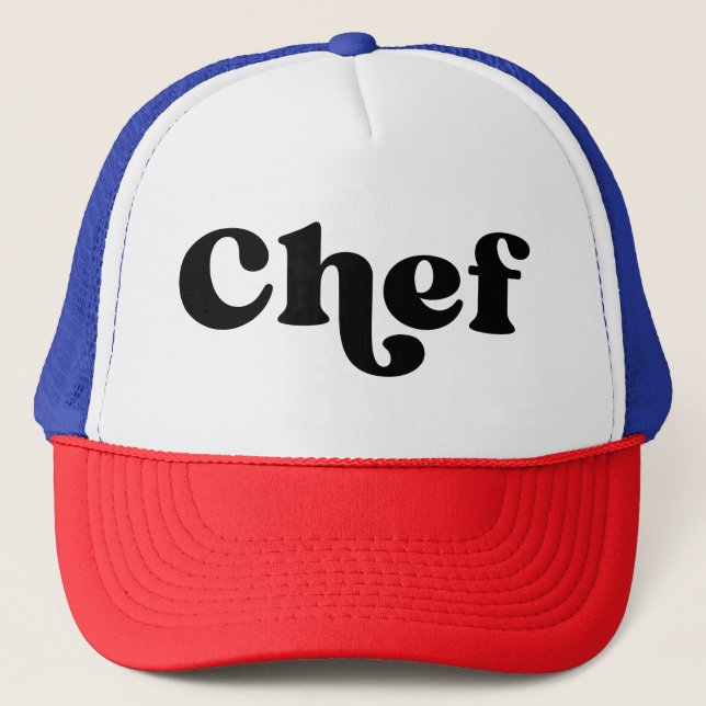 Boné Chef Retro (Frente)