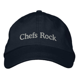 Boné Chefs Bordados Rock Hat