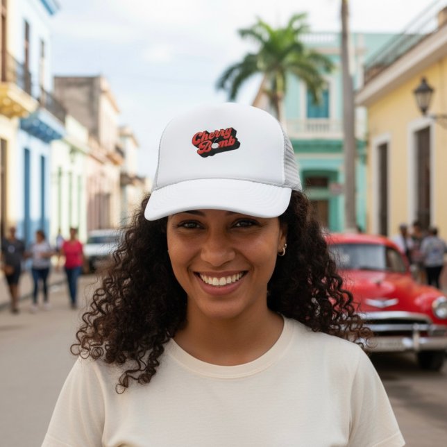 Boné Cherry Bomb Trucker Hat (Criador carregado)