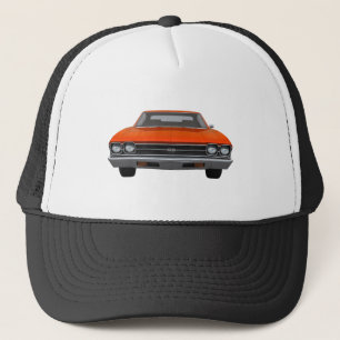 Boné Chevelle 1969 SS: Revestimento alaranjado