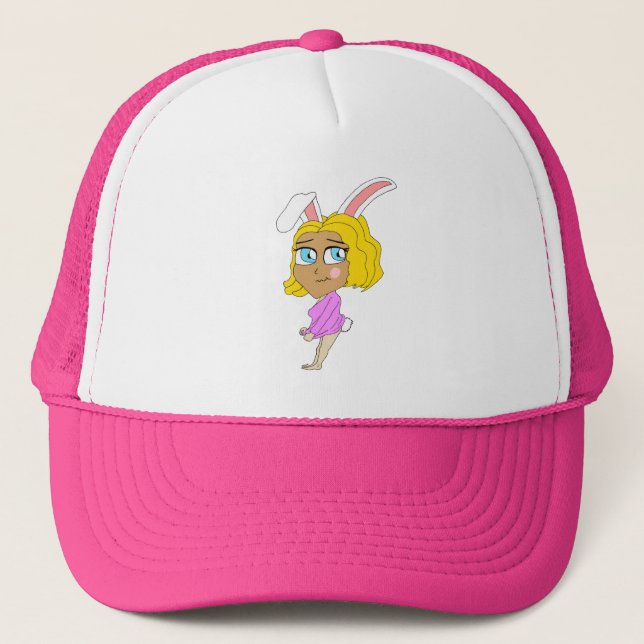 Boné chibi coelhgirl  (Frente)