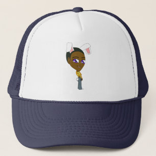 Boné chibi menina coelho  