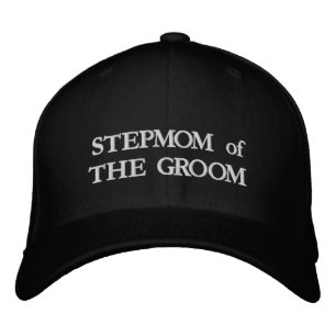 Boné Chic Stepman do casamento preto e branco do Groom