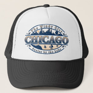 Boné Chicago da cidade ventosa