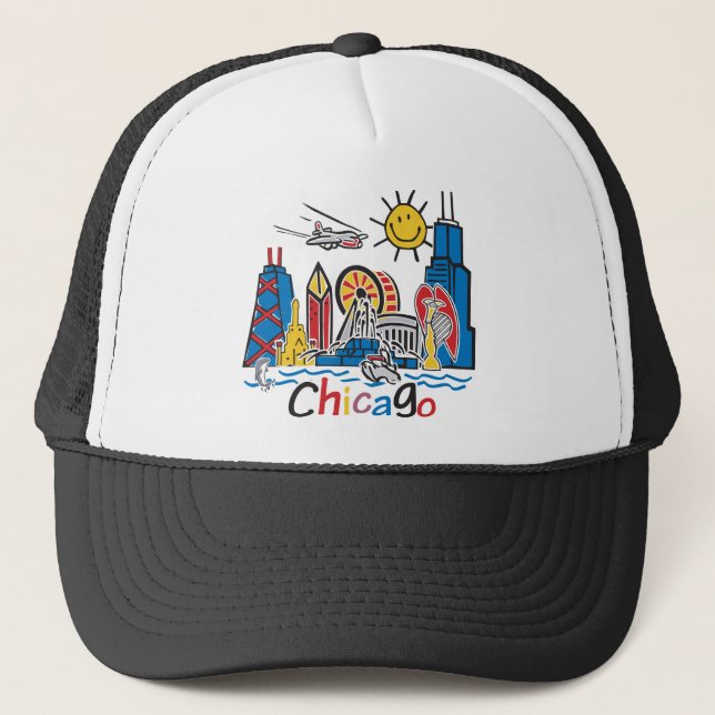 Boné Chicago Kids Skyline (Frente)