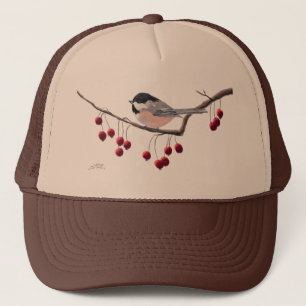 Boné CHICKADEE & BAGAS VERMELHAS por SHARON SHARPE