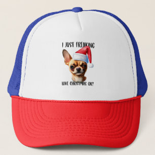 Boné Chihuahua, Eu Só Estraguei O Natal Ok Xmas