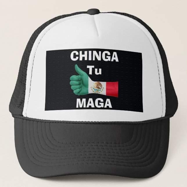 Boné Chinga Tu Maga Trucker Hat (Frente)