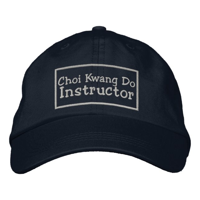 Boné Choi Kwang Do Instrutor (Frente)