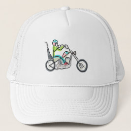 Boné Chopper Motorcycle Stickman