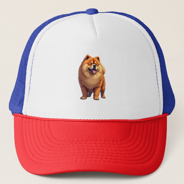 Boné Chow Chow Dog Chinese Dog Breed for a Chow Chow Co (Frente)