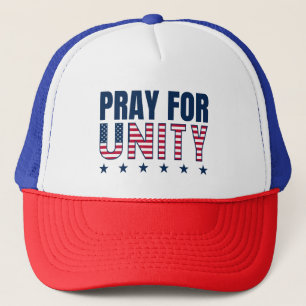 Boné Christian PRAY FOR UNITY USA Day Prayer