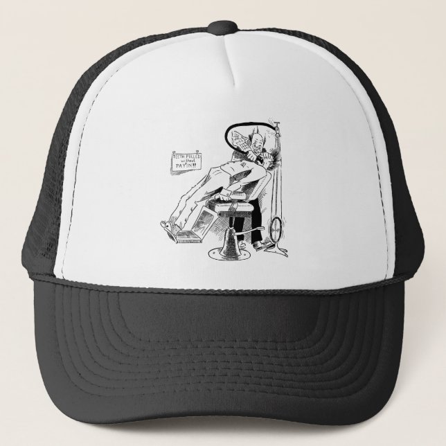 Boné Chupa-o, Dentista Trucker Hat (Frente)