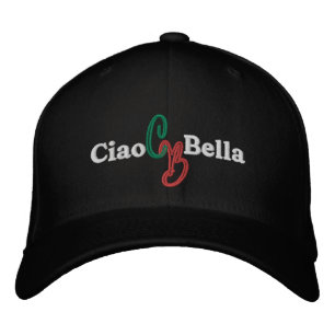 Boné Ciao Bella Embroiderada Hat