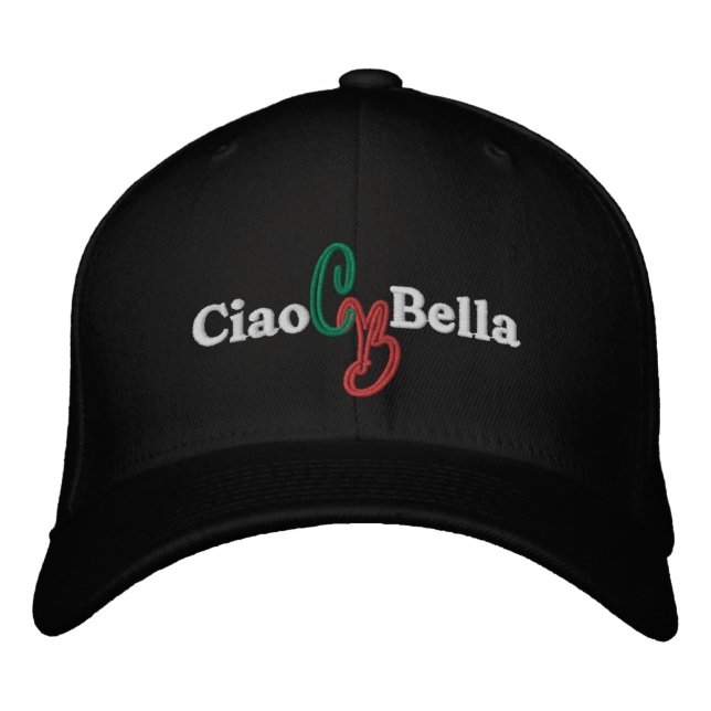 Boné Ciao Bella Embroiderada Hat (Frente)