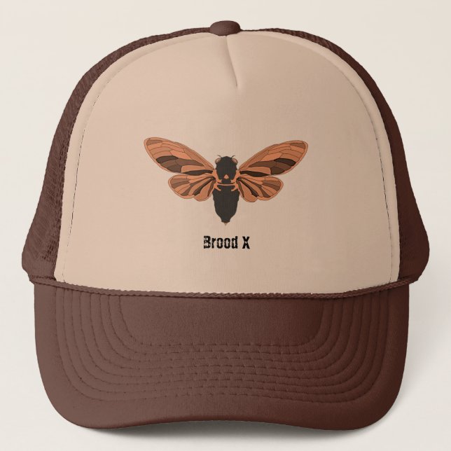 Boné Cicada Hat Brown (Frente)
