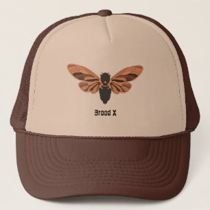 Boné Cicada, que marrom 