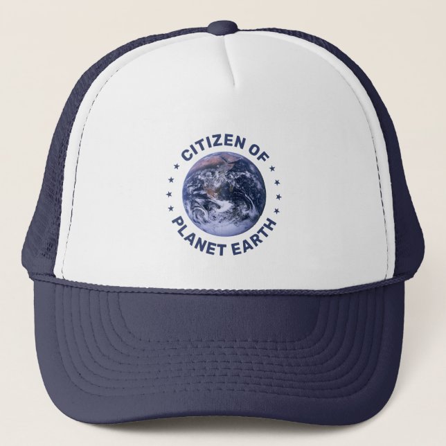 Boné Cidadão do Planeta Terra (Frente)
