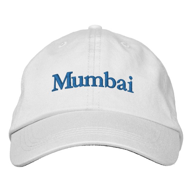 Boné Cidade de Mumbai em Negrito (Frente)