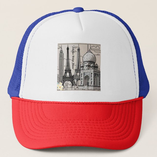 Boné "Cidade Silhouette" (Frente)