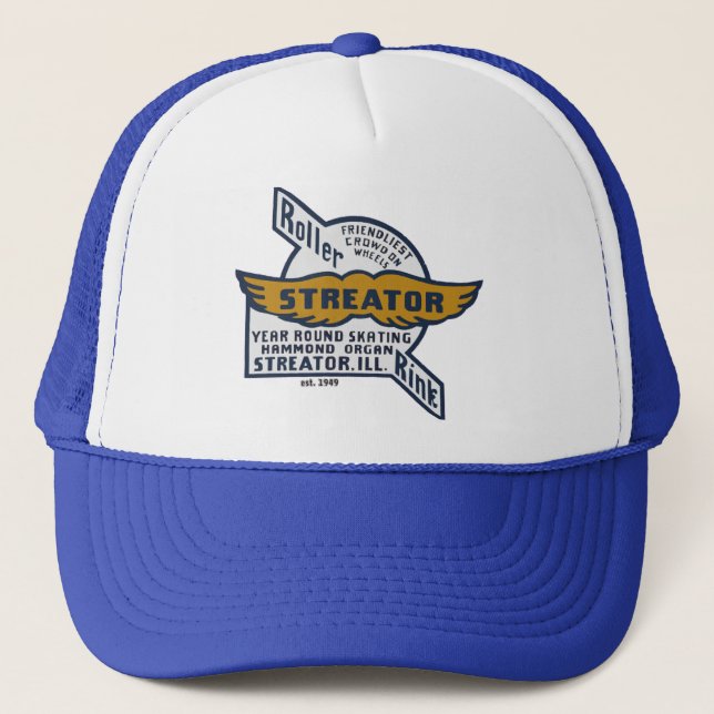 Boné Cilindro de Rotação do Streator no Streator, IL. (Frente)