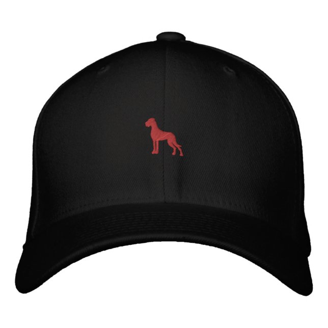 Boné Cilindro de tabaco Dogge 2,7 x vermelhas 2,59 cm (Frente)