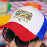 Boné Cinco de Mayo Cruise Camisa Nome e Ano Personaliza<br><div class="desc">Este design pode ser personalizado na área fornecida pela alteração da foto e/ou do texto. Ou pode ser personalizado clicando em Personalizar este Modelo e, em seguida, escolhendo o clique para personalizar mais a opção e excluir ou alterar a cor do plano de fundo, adicionar texto, alterar a cor ou...</div>
