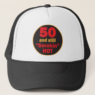 Boné Cinquenta e ainda fumando quente  50.o aniversári