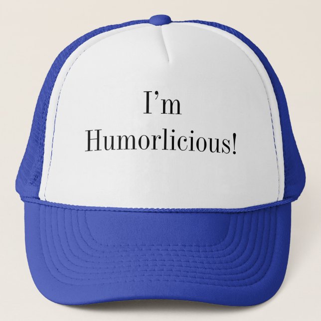 Boné Citação Divertida de Humor (Frente)
