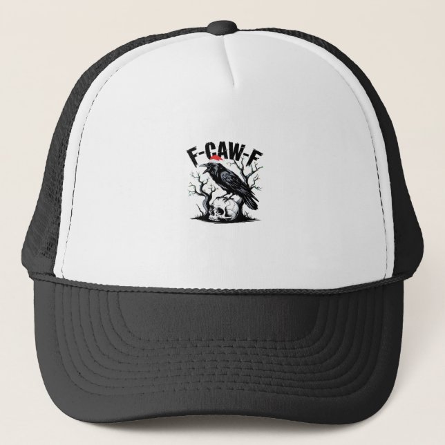 Boné Citação engraçada essencial F-Caw-F (Frente)
