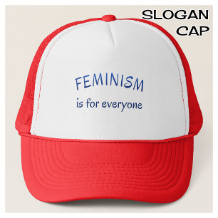 Boné Citação inspiradora do feminismo para todos