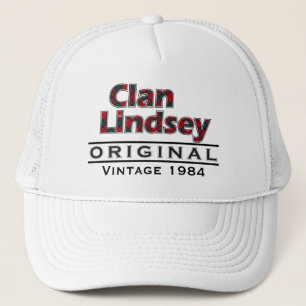Boné Clã Lindsey Vintage Personalize o Seu Ano de Nasci