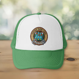 Boné Clan MacKenzie Crest over Dress Tartan Trucker Hat