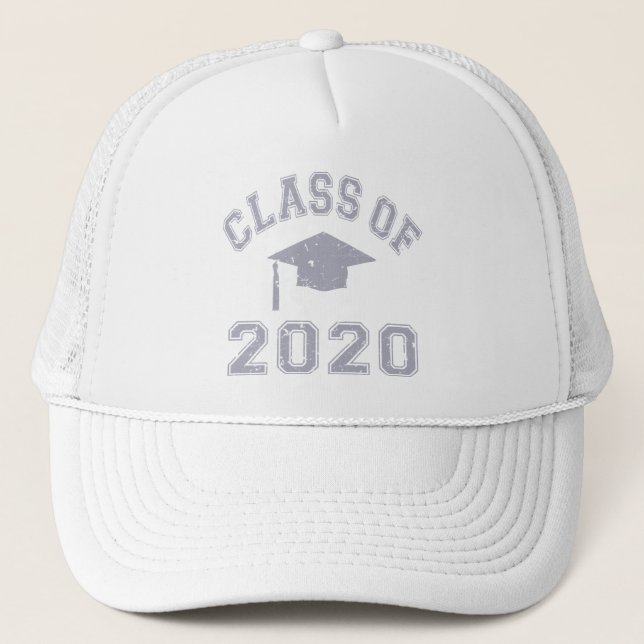 Boné Classe 2020 da graduação - cinza (Frente)