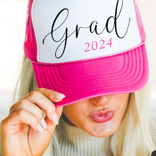 Boné Classe De Mais velho De Segundo grau Rosa Da Gradu