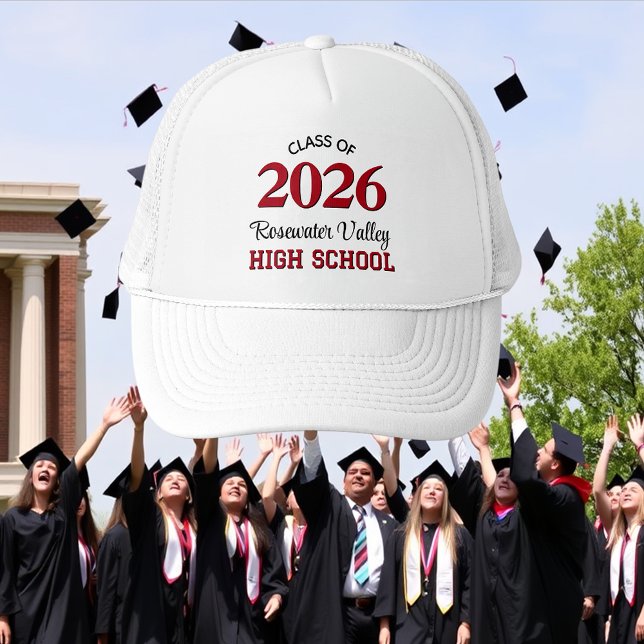 Boné Classe YY School Colors Red Black (Criador carregado)