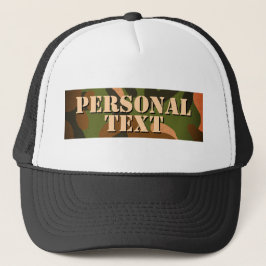 Boné Classic Military Camo Personal Text