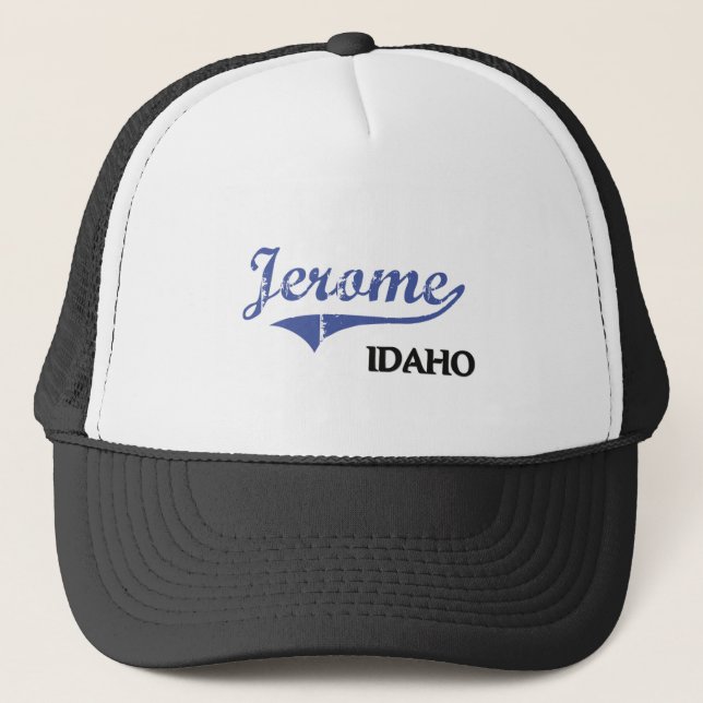 Boné Clássico da cidade de Jerome Idaho (Frente)