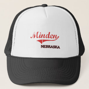 Boné Clássico da cidade de Minden Nebraska