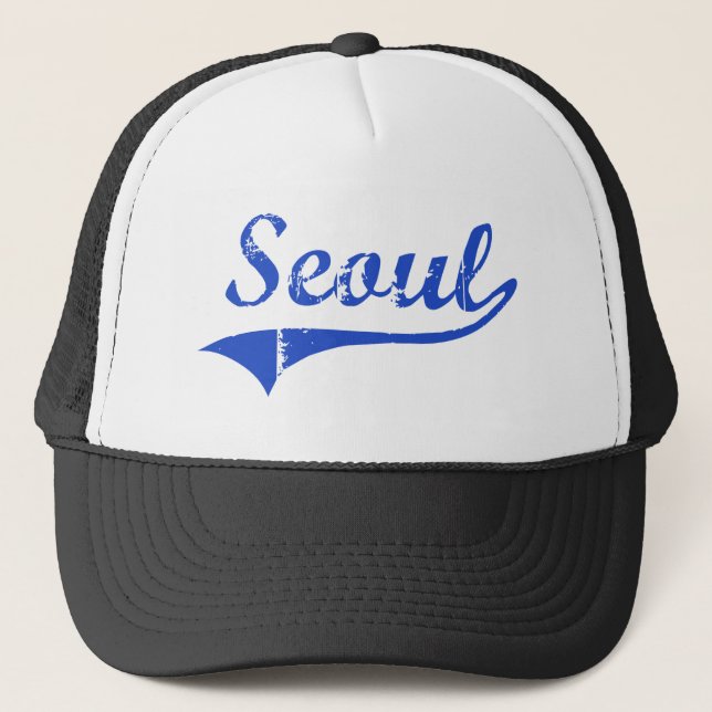 Boné Clássico da cidade de Seoul (Frente)