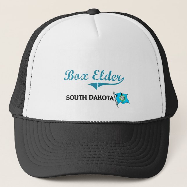 Boné Clássico da cidade de South Dakota da pessoa idosa (Frente)