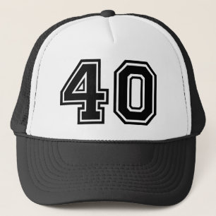 Boné Clássico do aniversário de 40 anos