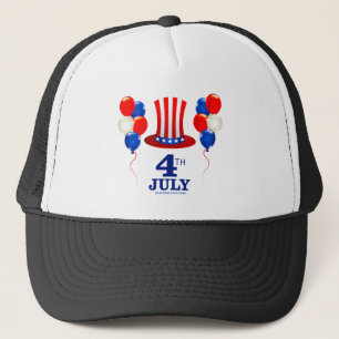 Boné Clássico do dia 4 de julho da Independência do Sli