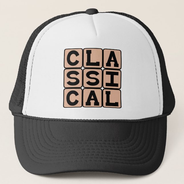 Boné Clássico, Gênero Musical (Frente)