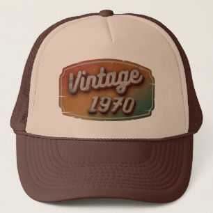 BONÉ CLÁSSICO RETRÔ PRESENTE VINTAGE 1970