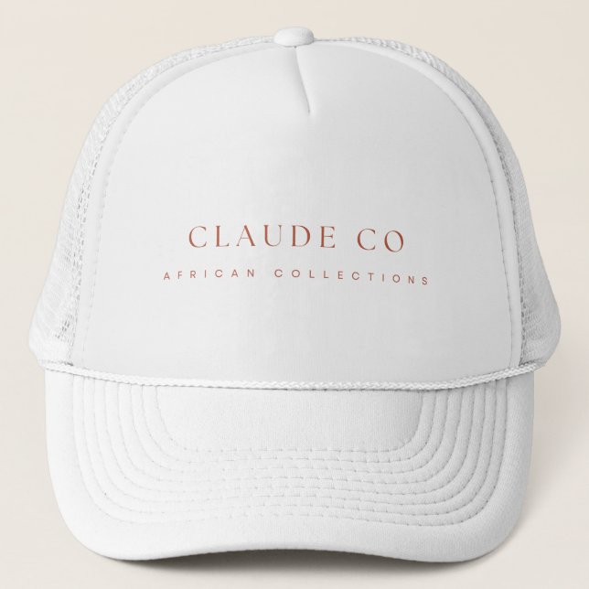 Boné Claude Co. Trucker Hat (Frente)