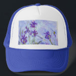 Boné Claude Monet - Lilac Irises / Iris Mauves<br><div class="desc">Lilac Irises / Iris Mauves - Claude Monet,  1914-1917</div>