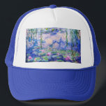 Boné Claude Monet - Lírios/Ninfas 1919<br><div class="desc">Lírios/Ninfas (W.1852) - Claude Monet, Petróleo na Canvas, 1916-1919</div>