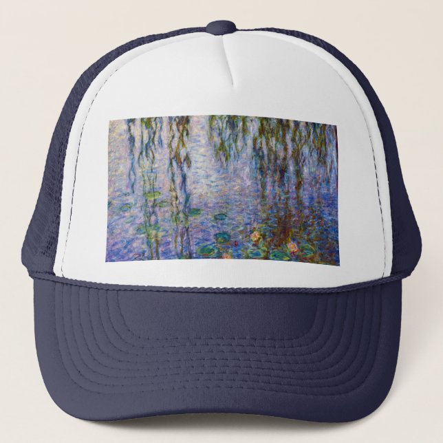 Boné Claude Monet - Nenúfares (Frente)